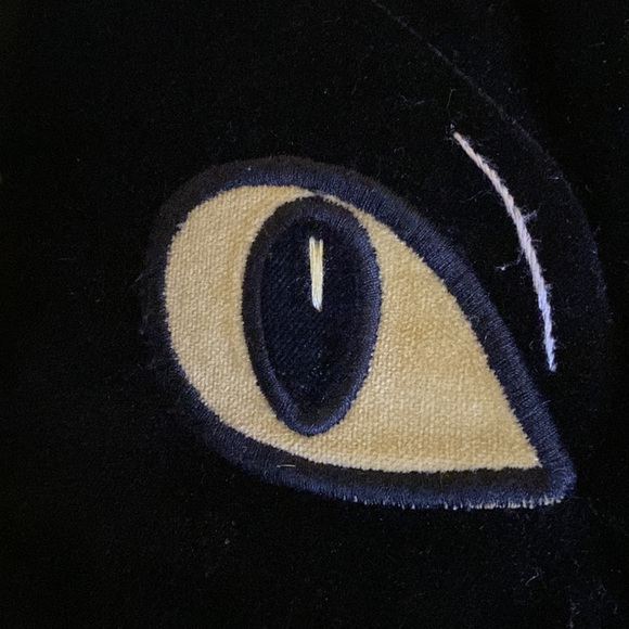 Pottery Barn Magic Cat Throw Pillow Retired & Rare 2015 Halloween Collection🐈⬛ - Picture 11 of 16